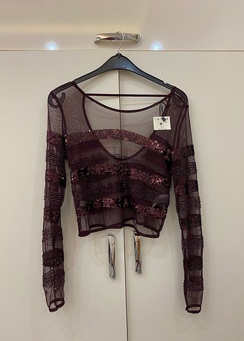 Bershka pullu bluz - Görsel 2