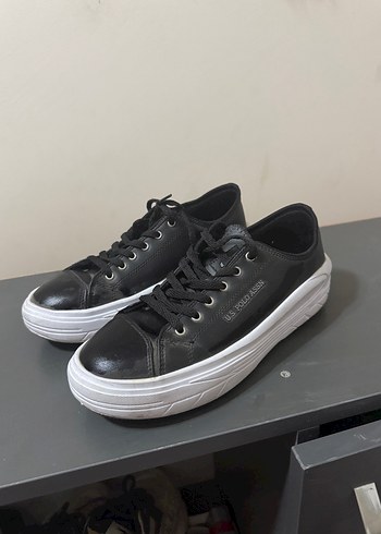 Siyah uspa Kadın Spor Ayakkabı - Görsel 2