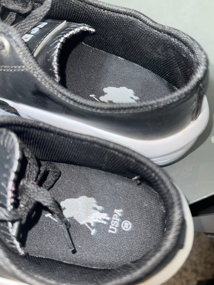 Siyah uspa Kadın Spor Ayakkabı - Görsel 4
