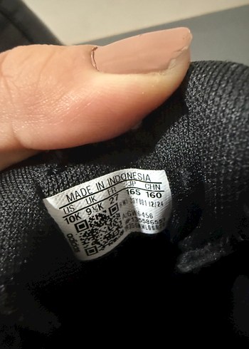 Erkek Çocuk Siyah Spor Ayakkabı adidas - Görsel 3