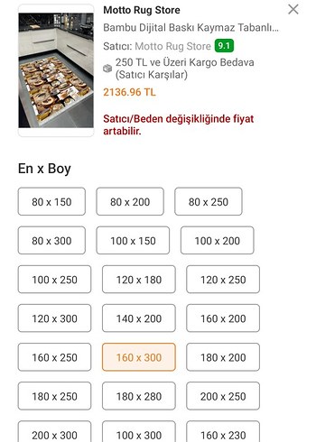Diger Kahverengi Dijital Baskılı Kaymaz Kilim - Görsel 2