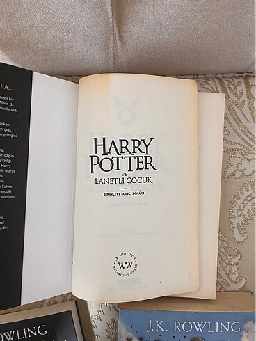  Beden Harry Potter 1,2,4,8. kitap