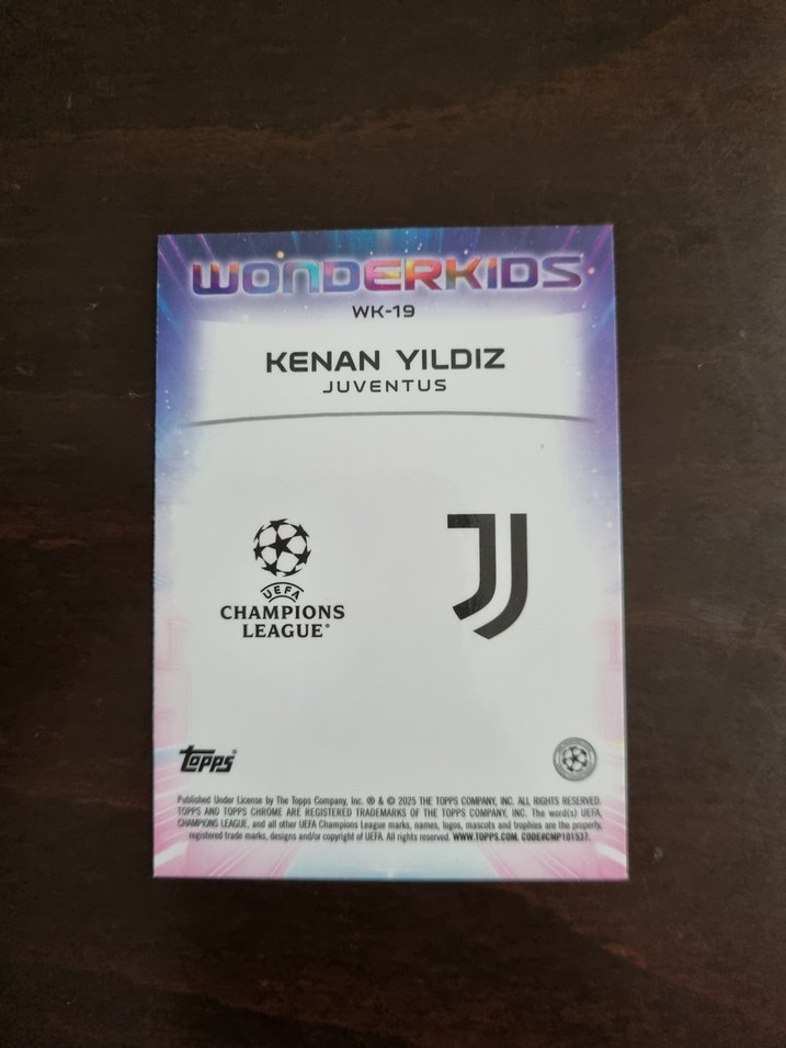 Kenan Yıldız Futbol Kartı - Görsel 2