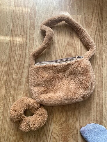 Beden Peluş çanta toka