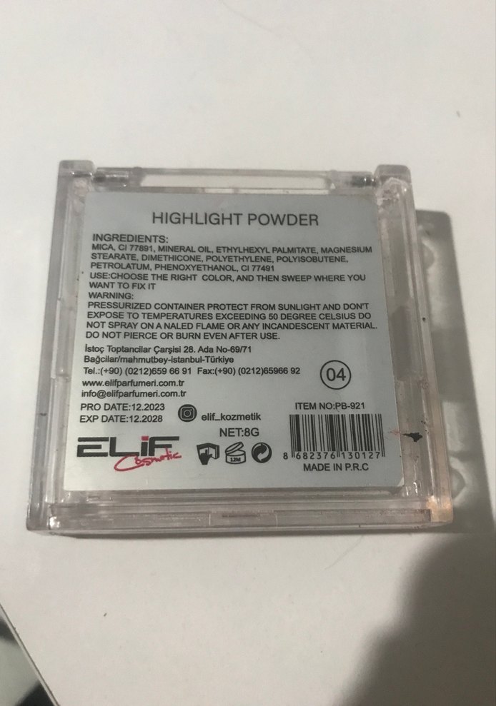 Highlight powder - Görsel 2