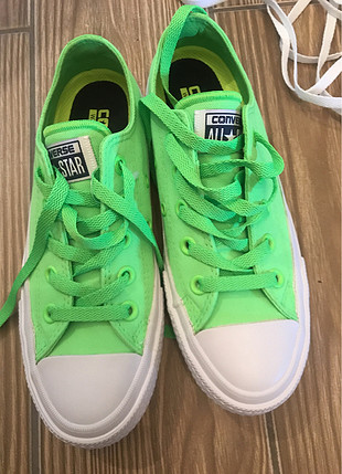 Converse yeşil renk ayakkabı