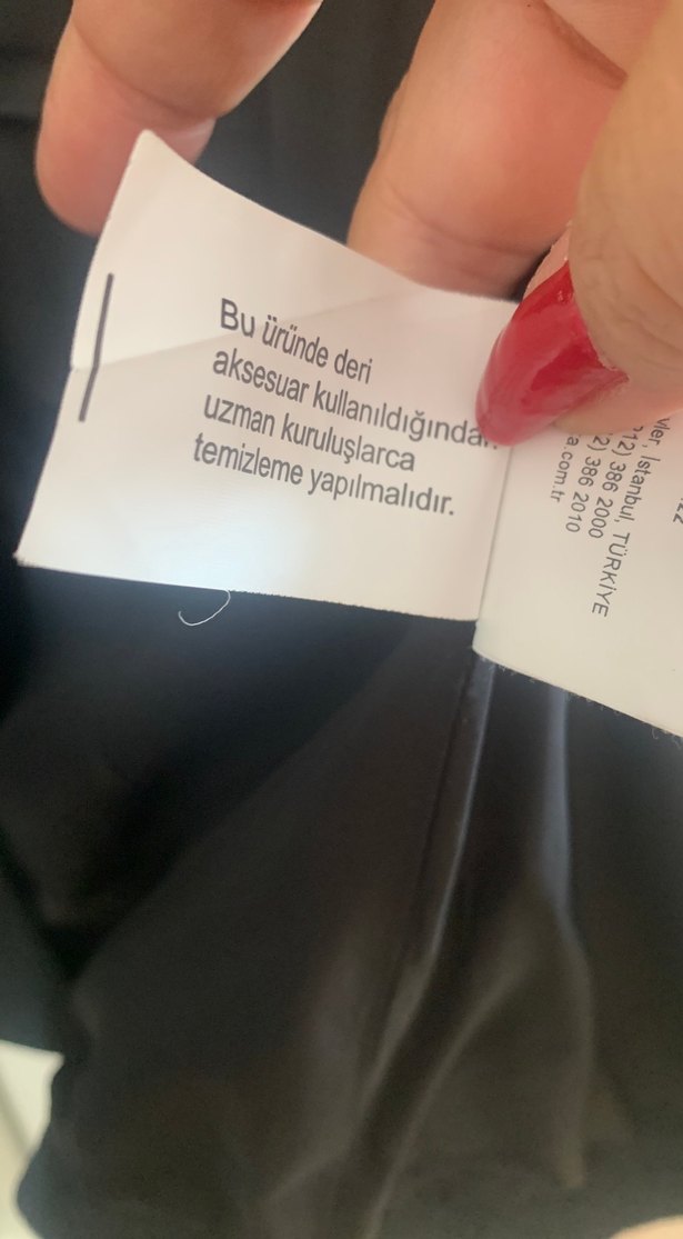 Siyah Deri Detaylı Kadın Blazer Ceket - Görsel 4