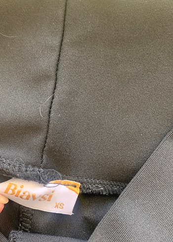 Siyah Drapeli Uzun V Yaka Kadın Elbise - Görsel 6