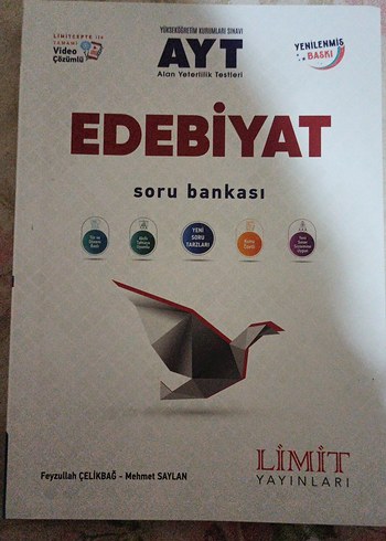 Limit Yayınları AYT Edebiyat Soru Bankası