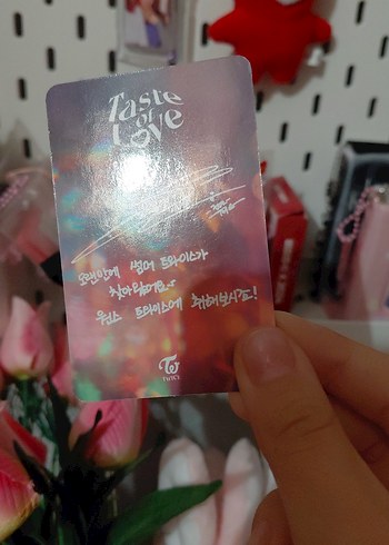 jeongyeon taste of love orjinal pc - Görsel 3