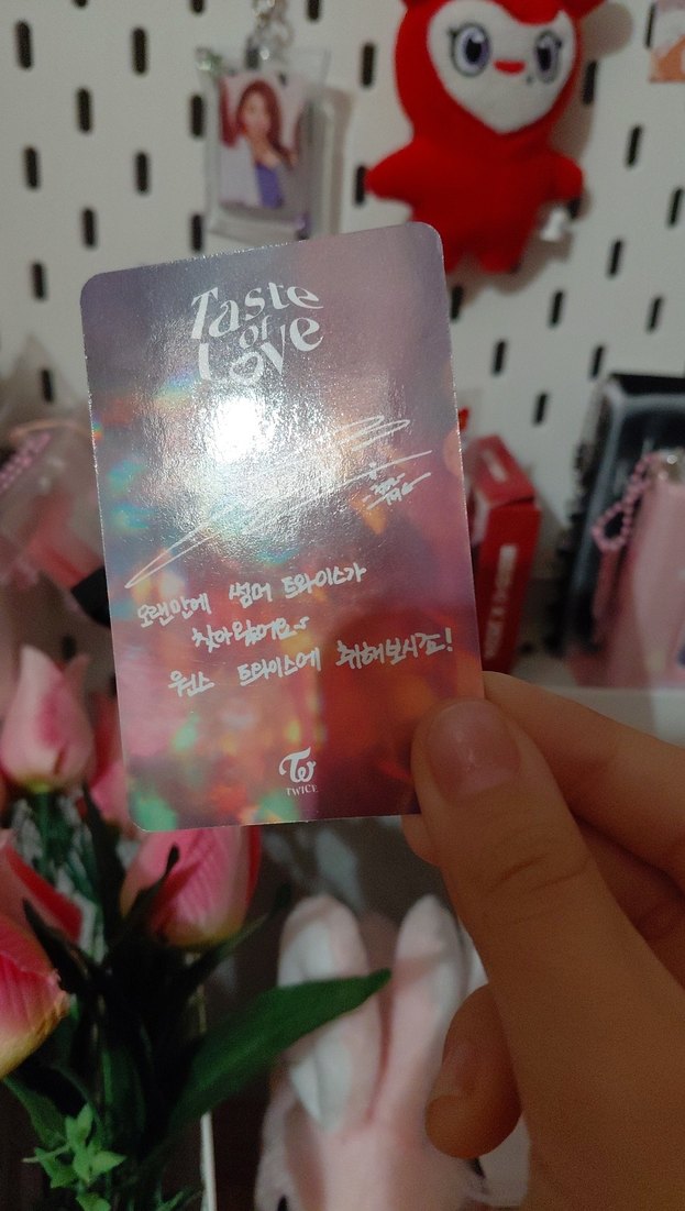 jeongyeon taste of love orjinal pc - Görsel 3