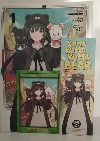Kuma Kuma Kuma Bear 1. Cilt Çizgi Roman Seti