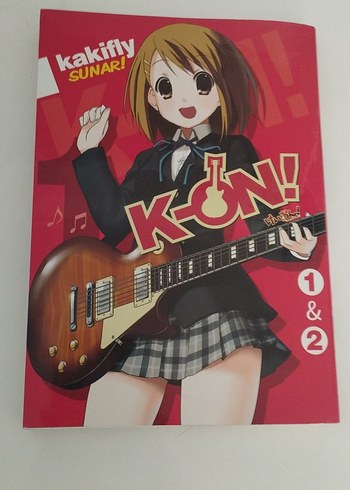 K-ON! Manga Cilt 1 ve 2 - Kakifly SUNAR!