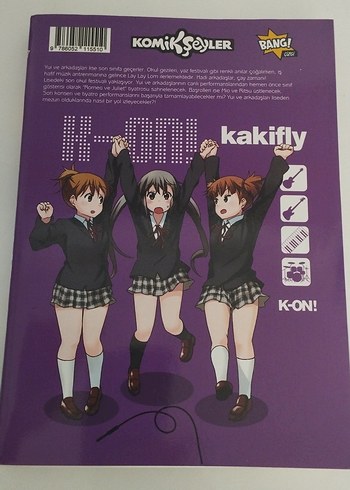 Beden K-ON! Cilt 3 & 4 Manga Kitap