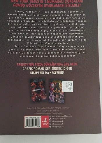 Freddy'nin Pizza Dükkanı'nda Beş Gece - Gümüş Gözler