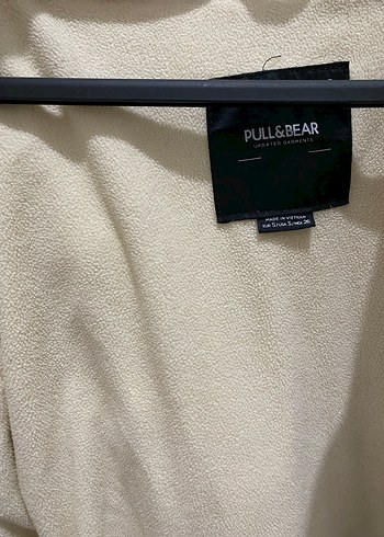 s Beden Düğmeli Beyaz Kadın Kışlık Midi Mont