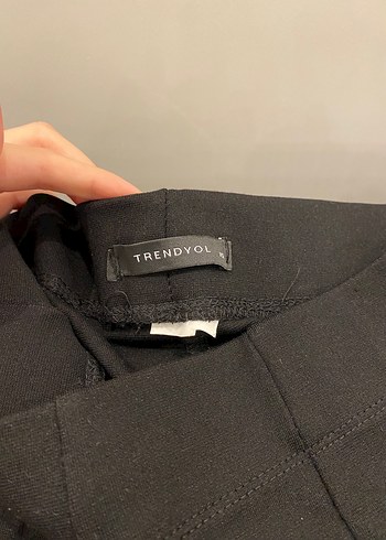 Siyah Kadın Regular Fit Kumaş Pantolon
