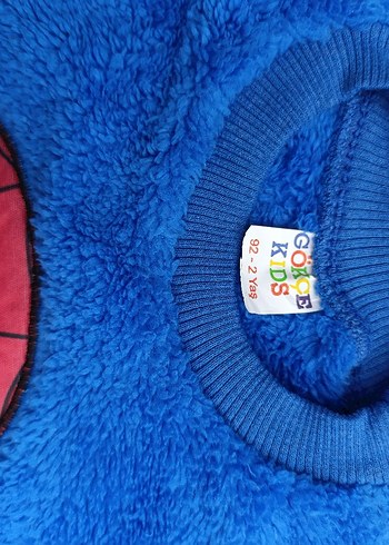 Erkek Çocuk Mavi Örümcek Adamlı takım - Görsel 3