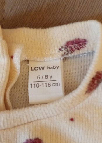 Kız Çocuk Baskılı Fırfırlı Sweatshirt - Görsel 2