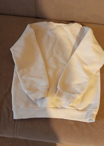 Uzun Kollu Baskılı Kız Sweatshirt - Görsel 4