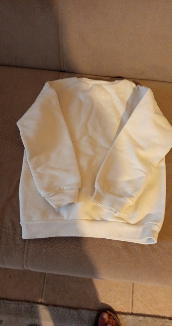 Uzun Kollu Baskılı Kız Sweatshirt - Görsel 4