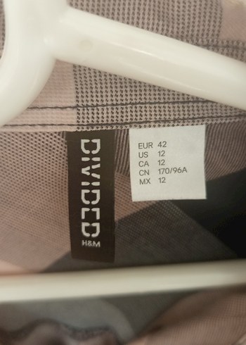 Kadın Bej Pamuklu Gömlek, Düğmeli, Salaş Kesim - Görsel 3