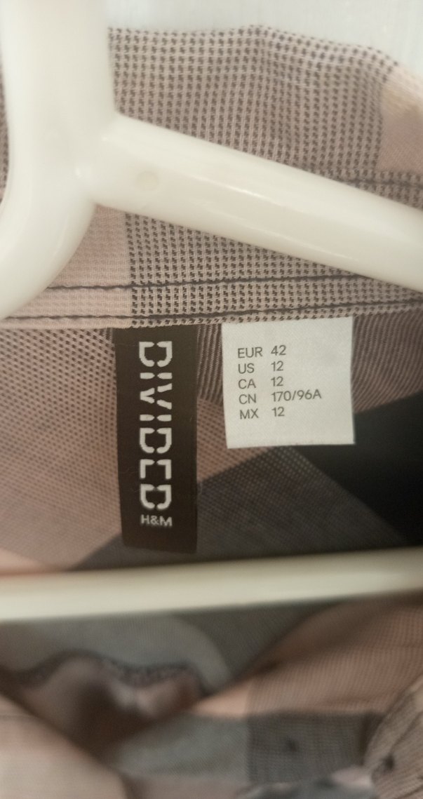 Kadın Bej Pamuklu Gömlek, Düğmeli, Salaş Kesim - Görsel 3