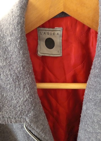 Gri Regular Fit kadın Midi Ceket - Görsel 2