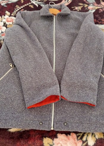 Gri Regular Fit kadın Midi Ceket - Görsel 8