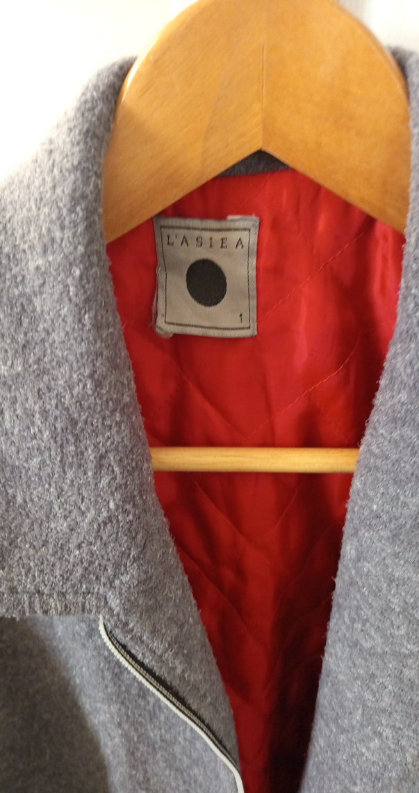 Gri Regular Fit kadın Midi Ceket - Görsel 2