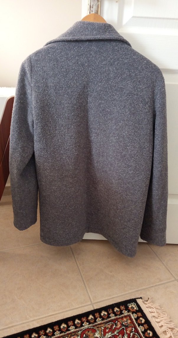 Gri Regular Fit kadın Midi Ceket - Görsel 5