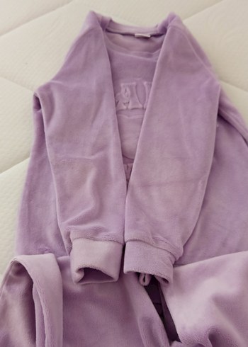 Kız Çocuk Mor Polar Sweatshirt - Görsel 6