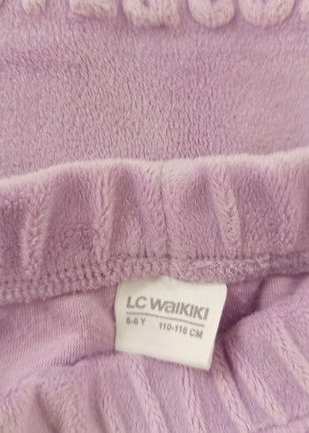 Kız Çocuk Mor Polar Sweatshirt - Görsel 3