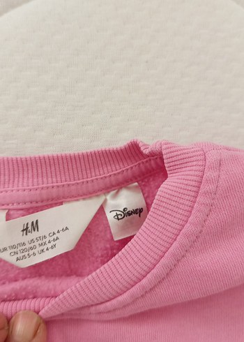 Kız Çocuk Pembe Mickey Mouse Sweatshirt - Görsel 3