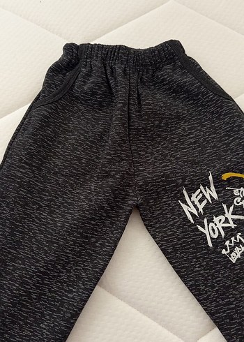 Gri Baskılı Erkek Çocuk Rahat Eşofman - Görsel 3