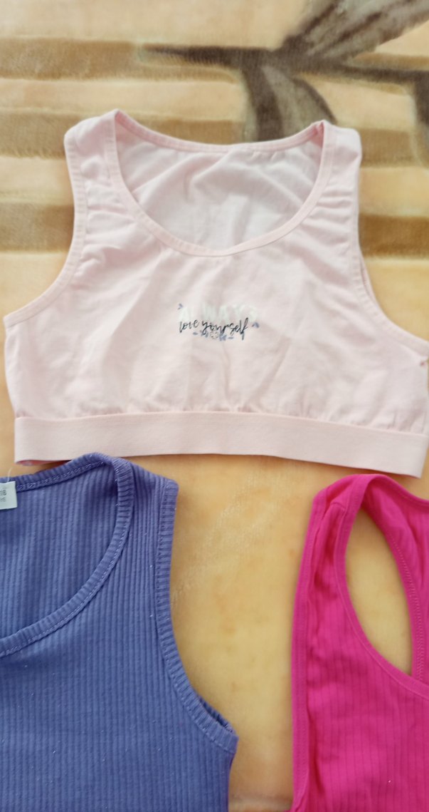 Pembe Kız Çocuk Atlet - Görsel 5