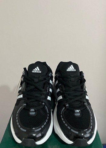 Siyah Zebra Desenli Bağcıklı Erkek Spor Ayakkabı - Görsel 2