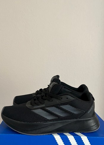 Erkek Siyah Spor Koşu Ayakkabısı Velcro - Görsel 3