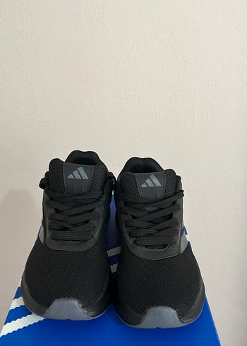 Erkek Siyah Spor Koşu Ayakkabısı Velcro - Görsel 2