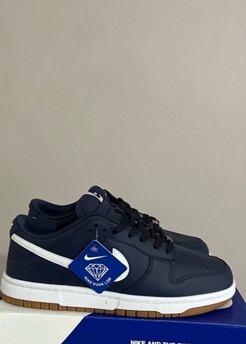 Erkek Lacivert Nike Spor Ayakkabı - Görsel 3