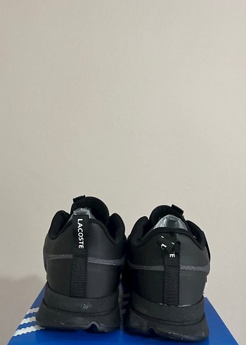 Lacoste Siyah Erkek Spor Ayakkabısı - Görsel 4