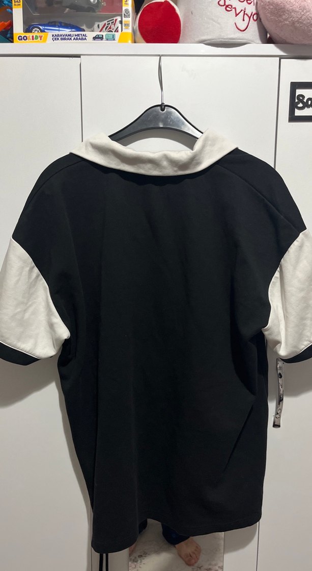 Lacoste Gri-Beyaz Polo Tişört - Görsel 3