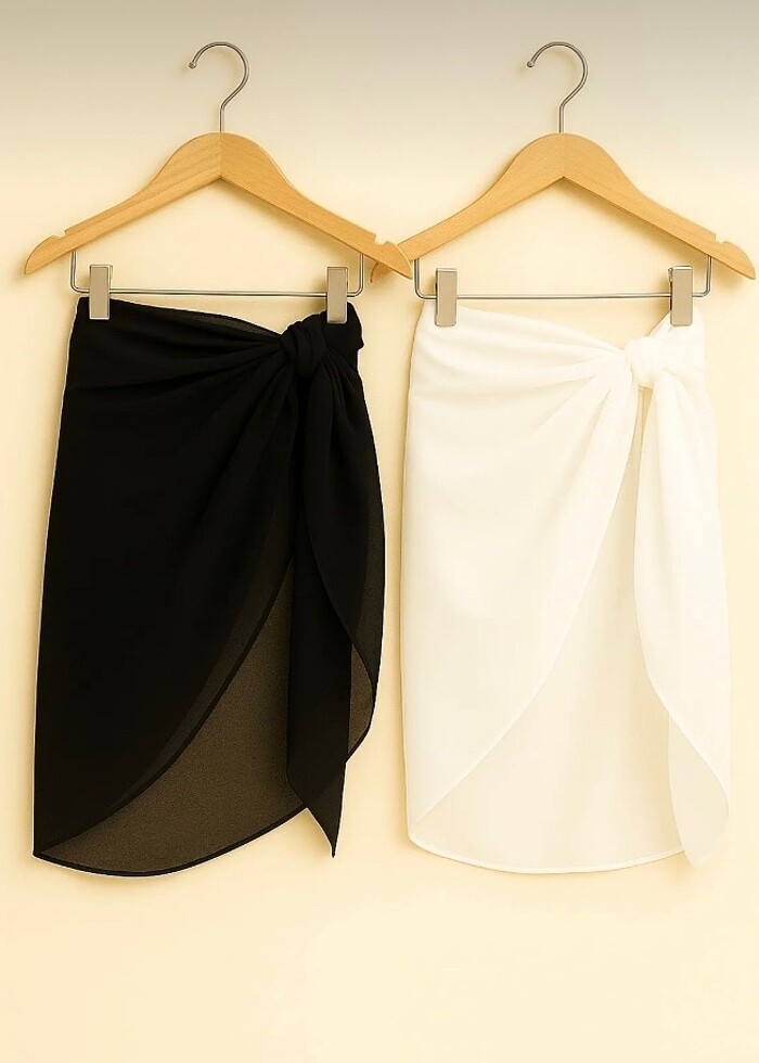 2?li tül pareo - Görsel 3