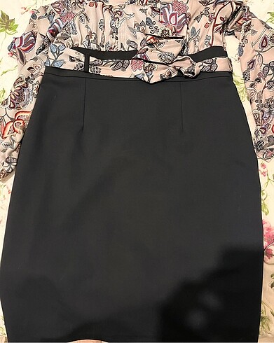 Şık etekli elbise - Görsel 6