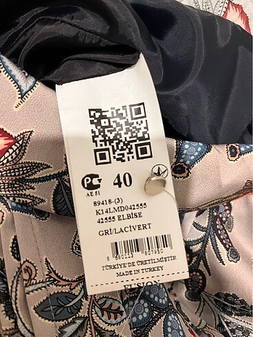 Şık etekli elbise - Görsel 9