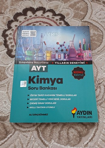 Aydın Yayınları AYT Kimya Soru Bankası