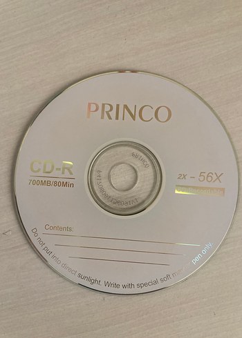 HP CD-R 700MB 52x Hızında Boş Disk - Görsel 2