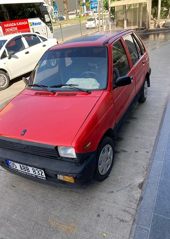 Parlak Kırmızı  Araba - Görsel 5