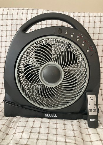 SUCELL Gri Kumandalı Vantilatör