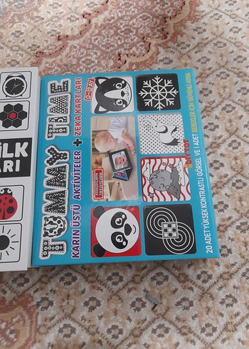 Beden Renk Bebeğimin İlk Zeka Kartları Set-1 (0-12 Ay)